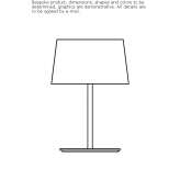 Table lamp Tala