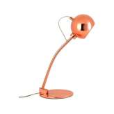 Radial copper table lamp