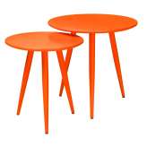 Doris tables set after pomarańczowyowe