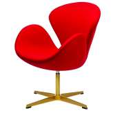 Agapit red armchair