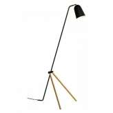 Floor lamp Frandsen Giraffe black oak legs