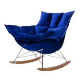 Ilona rocking chair dark blue