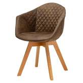 Pietro brown chair