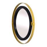 Aristo L round mirror 90 x 4 x 90 cm