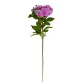An artificial flower Peony Pink 66 cm