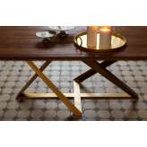 Patera leg Carmen Sandy Gloss Gold 33 cm