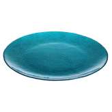 Plate Serving Carmen Mosaic Gloss Blue 32 cm