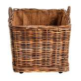 Rustic basket Square L 50 x 50 x 40 cm