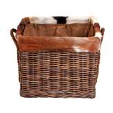 Rustic basket Square XL 65 x 65 x 52 cm