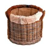 Round basket Rustic 53 x 53 x 45 cm