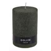 Velor candle 10 x 10 x 7 cm