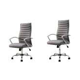 Office chair Fromeo Y Boa gray