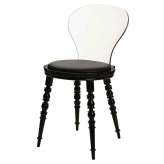 Krzesło Wendy czarne