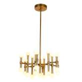 Lampa wisząca Lou brąz Vintage