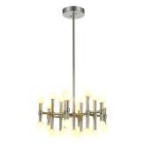 Suspension Lou polished nickel