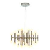 Lampa wisząca Lou nikiel polerowany