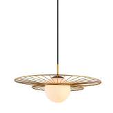 Lampa wisząca Tanga złoto