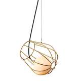 Lampa wisząca Nambia złoto