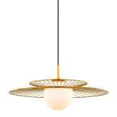 Lampa wisząca Rebell złoto