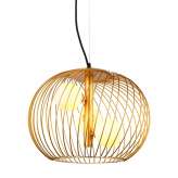 Lampa wisząca Ryan złoto