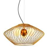 Lampa wisząca Leandra złoto