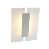 Yanick wall lamp White | sandblasted