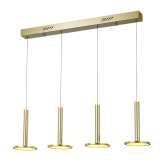 Lampa wisząca Kinley złoto