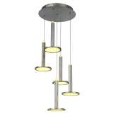 Lampa wisząca Kinley nikiel satynowy