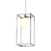 Lampa wisząca Cala chrom