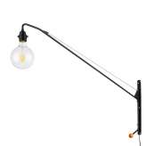 Lampa ścienna Feda czarny