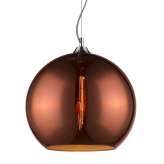 Lampa wisząca Cony miedź chrom