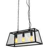 Suspension Nikita black mat