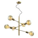 Bronze pendant lamp Sirio antyczy