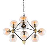 Suspension Orndamasco | 9P black | brown antyczy