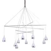 Lampa wisząca Tezora chrom