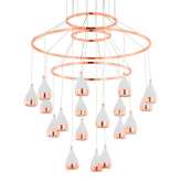 Suspension Tezora rose gold