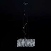 Noa chrome pendant lamp