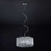 Noa chrome pendant lamp
