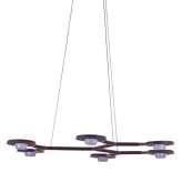 Lampa wisząca Crown brązowy