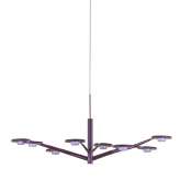 Lampa wisząca Crown brąz