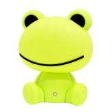 Night light green frog