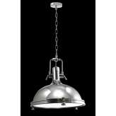 Lampa wisząca Kanya chrom | biały