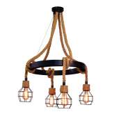 Lampa wisząca Salvia czarny | jasny brąz