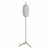 Floor lamp Frandsen Silk Brass | glass