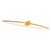 Ceiling lamp Mario gold color