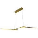 Lampa wisząca Linea kolor złoto
