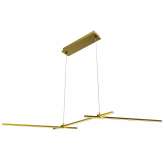 Suspension Linea color gold