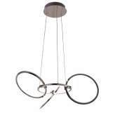 Lampa wisząca Ring kolor chromowy