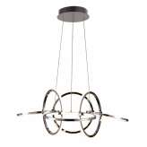 Lampa wisząca Ring kolor chabrowy