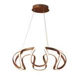 Lampa wisząca Lido kolor brązowy